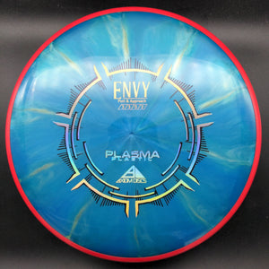 Axiom Putter Red Rim Blue Plate 173g Envy, Plasma