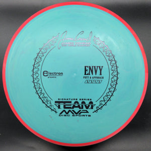 MVP Putter Red Rim Sage Plate 174g Envy, Electron Medium, James Conrad Signature
