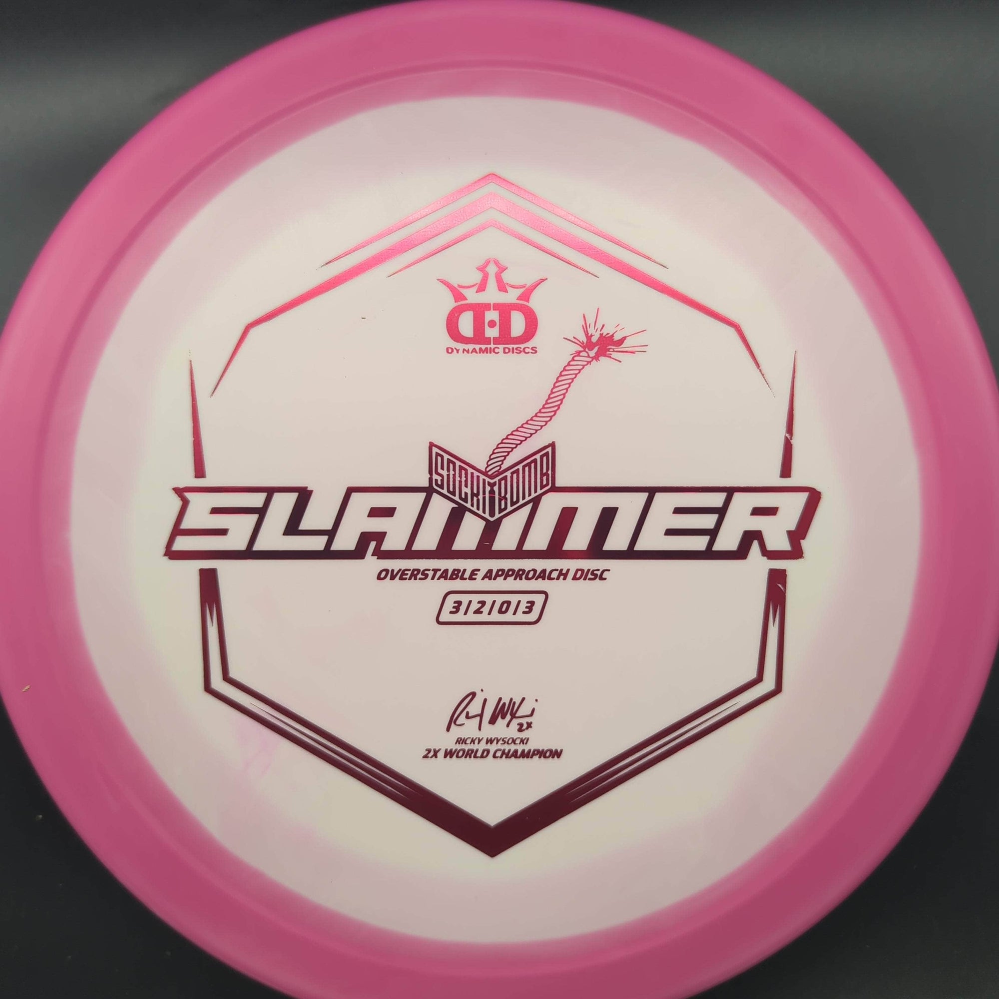 Dynamic Discs Putter Slammer, Classic Supreme Orbit Sockibomb, Ignite Stamp