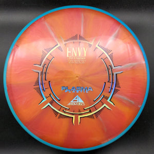 Axiom Putter Teal Rim Orange/Red Plate 173g Envy, Plasma