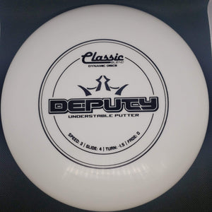 Dynamic Discs Putter White 174g Classic Blend Deputy