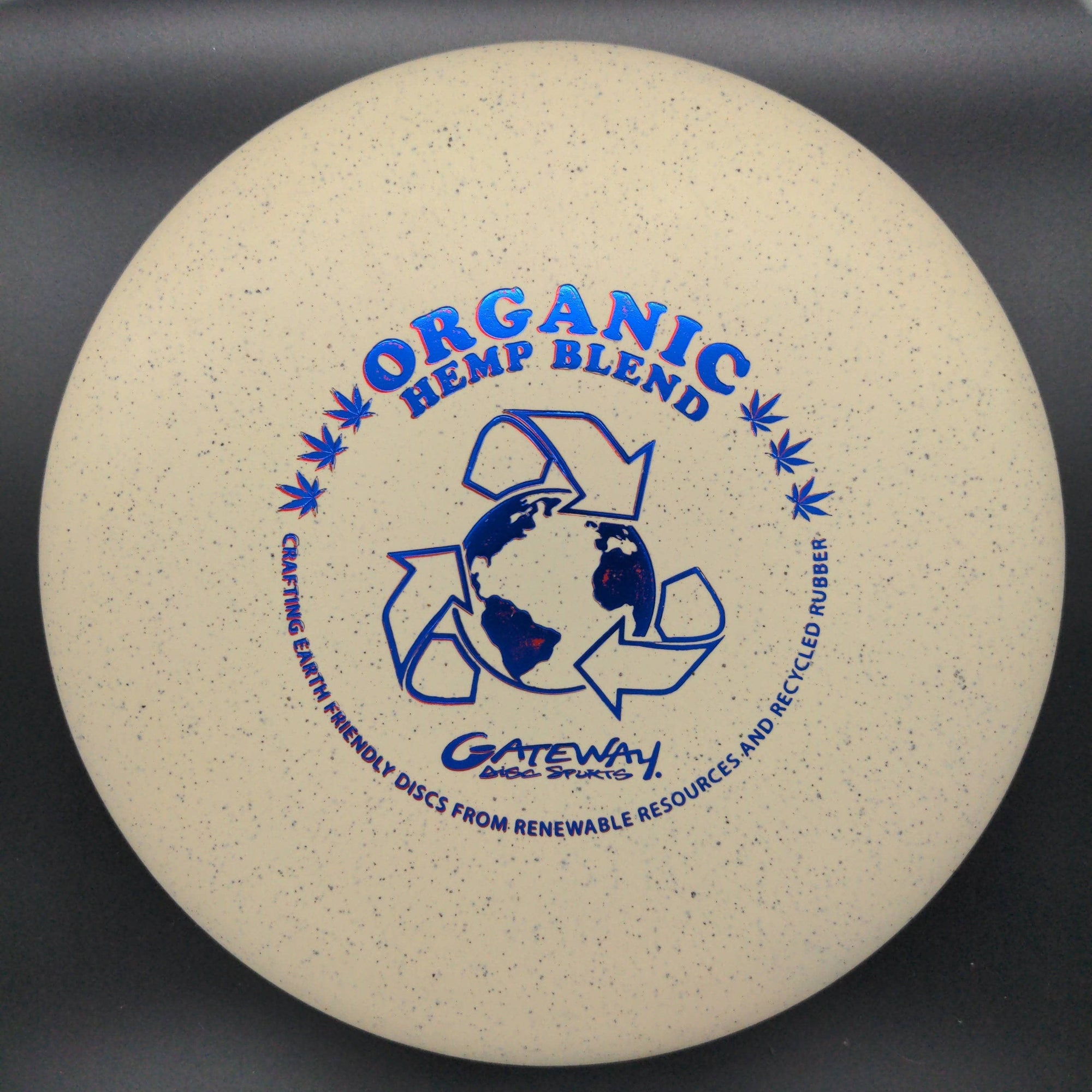 Gateway Discs Putter White Blue/Orange Stamp 174g Wizard Super Soft (SS) Hemp Blend