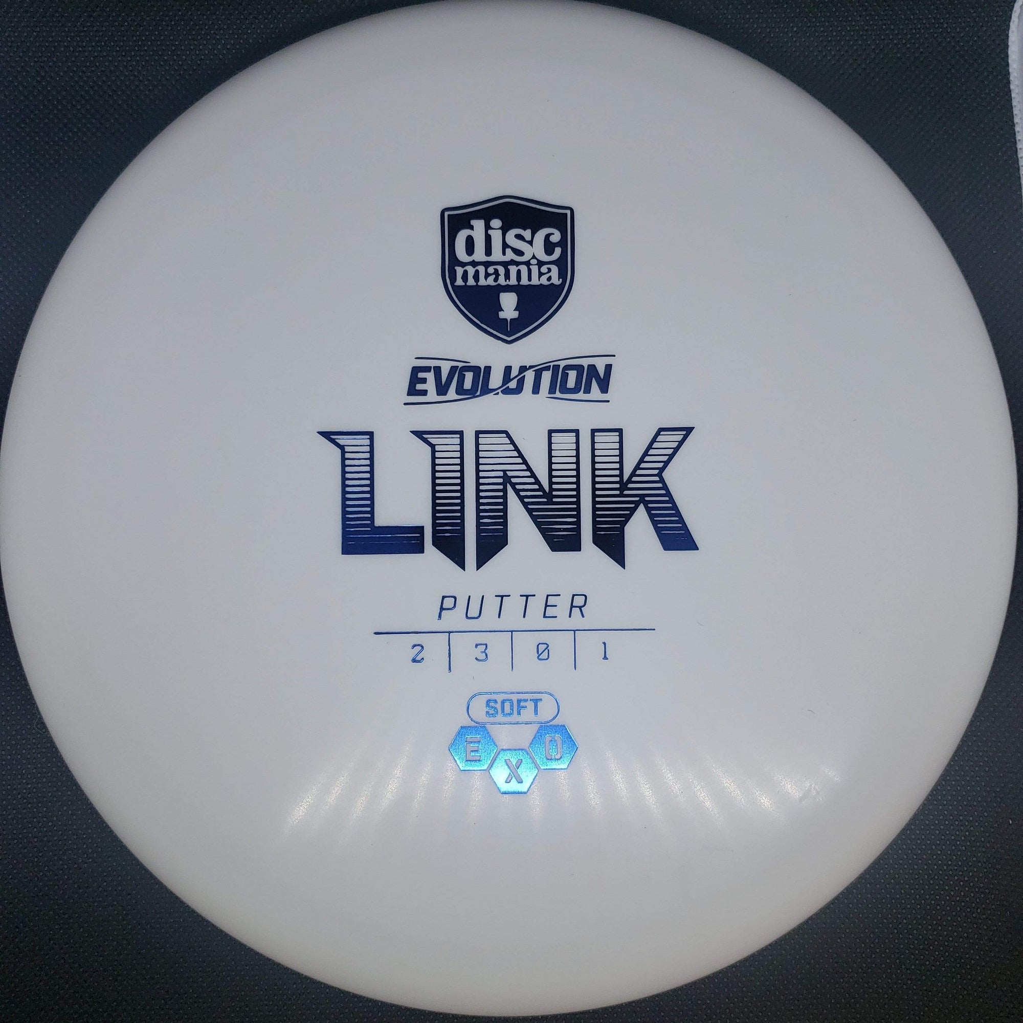 Discmania Putter White Blue Stamp 173g Soft Exo Link 2/3/0/1