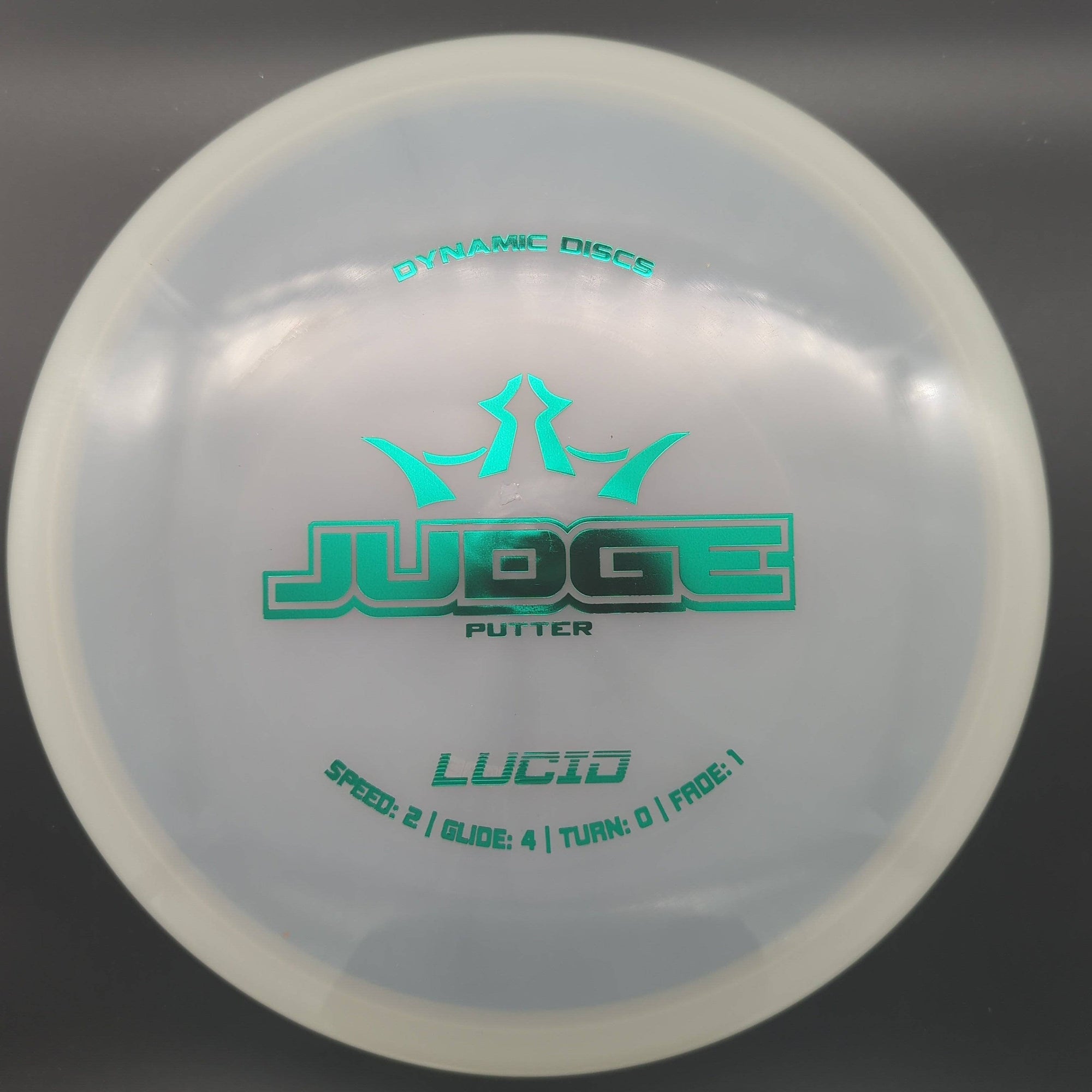 Dynamic Discs Putter White Green Stamp 174g Lucid Judge