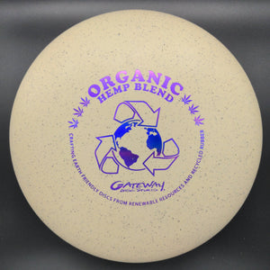 Gateway Discs Putter White Purple Stamp 174g Wizard Super Soft (SS) Hemp Blend