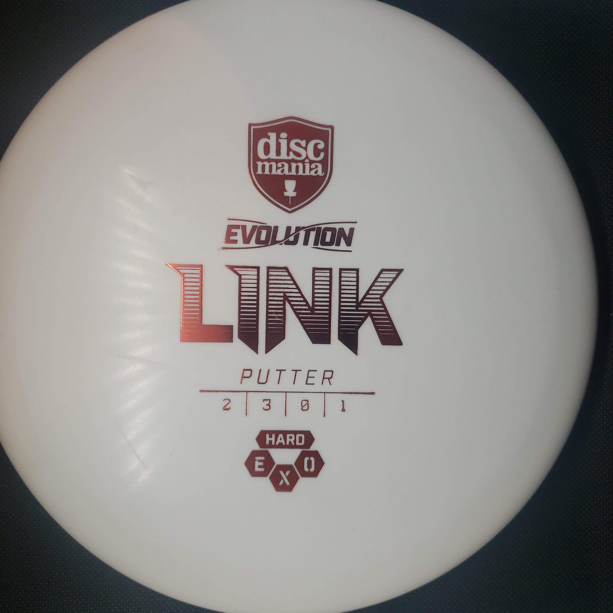 Discmania Putter White Red Stamp 173g Hard Exo Link