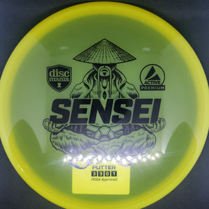 Discmania Putter Yellow Black Stamp 173g Active Premium Sensei