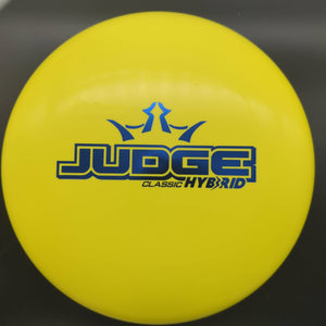 Dynamic Discs Putter Yellow Blue Stamp 173g Classic Hybrid Judge