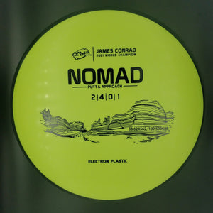 MVP Putter Yellow/Green 174g Nomad, Electron Medium