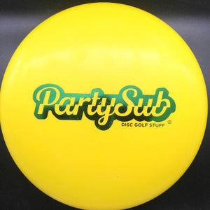 Dynamic Discs Putter Yellow Green Stamp 173g PartySub! Judge, Bar Stamp Classic Blend