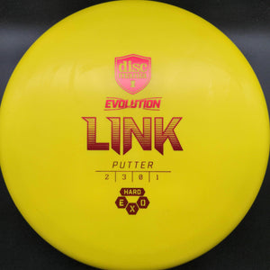 Discmania Putter Yellow Red Stamp 176g Link, Hard Exo