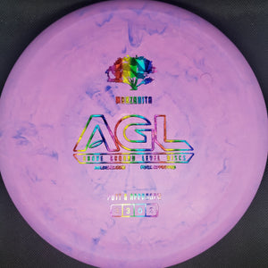 Gem Discs Rainbow Shatter Stamp 174g Manzanita, AGL Discs